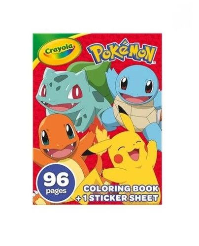 Crayola Pokémon 96 Page Colouring Book