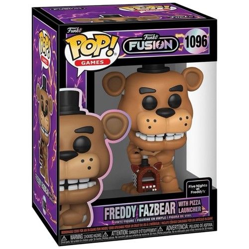 Pop! Games 1096: Funko Fusion Freddy Fazbear With Pizza Launcher