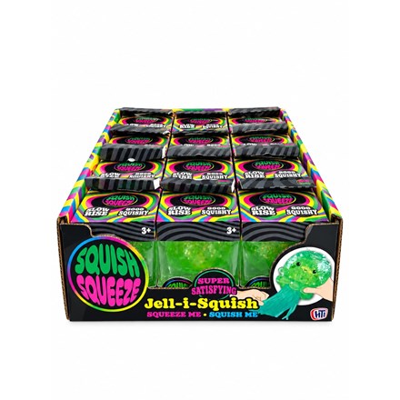 Jelly Squish Glitter Jellyfish Sensory Fidget Toy Stretchy Squishy Kids Toy
