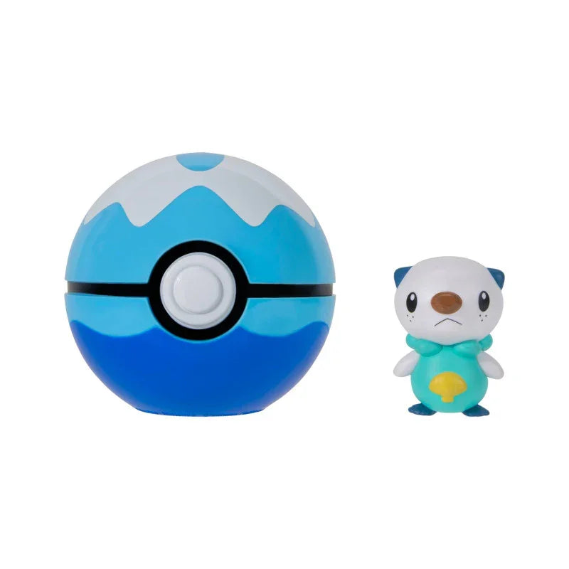Pokémon Clip N Go Oshawott & Diveball