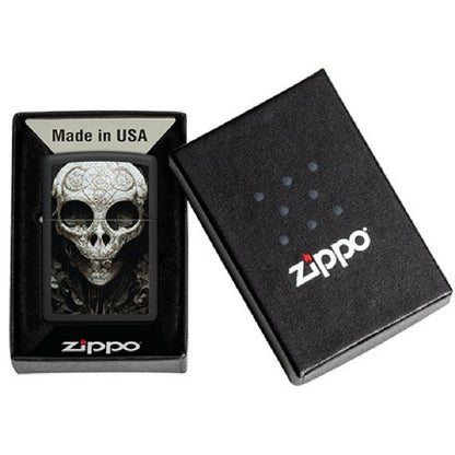 Zippo Regular Vintage Design Skull Refillable Windproof Lighter