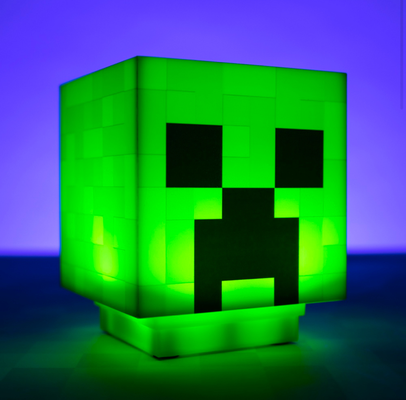 Minecraft Green Creeper Light Sounds When Turned On
