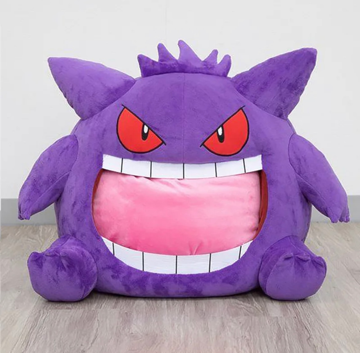Gengar Transforming Soft Toy: Plush, Pillow, and Blanket in One