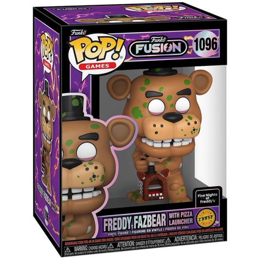 Pop! Games 1096: Funko Fusion Freddy Fazbear With Pizza Launcher Rare Version
