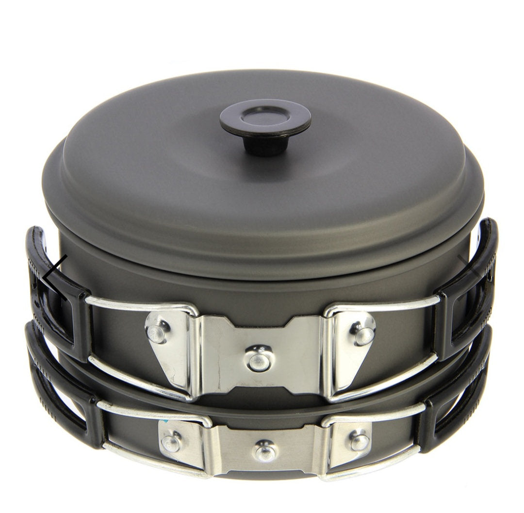 NGT Aluminium Cook Set Kettle Pot & Pan Set