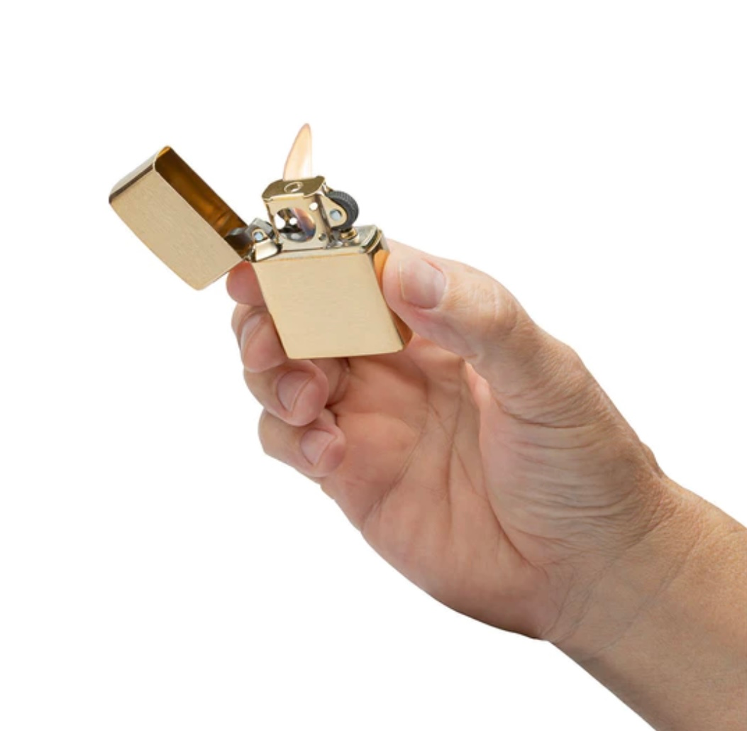Zippo Pipe Insert Gold Flashed Refillable Insert For Regular Zippo Lighters