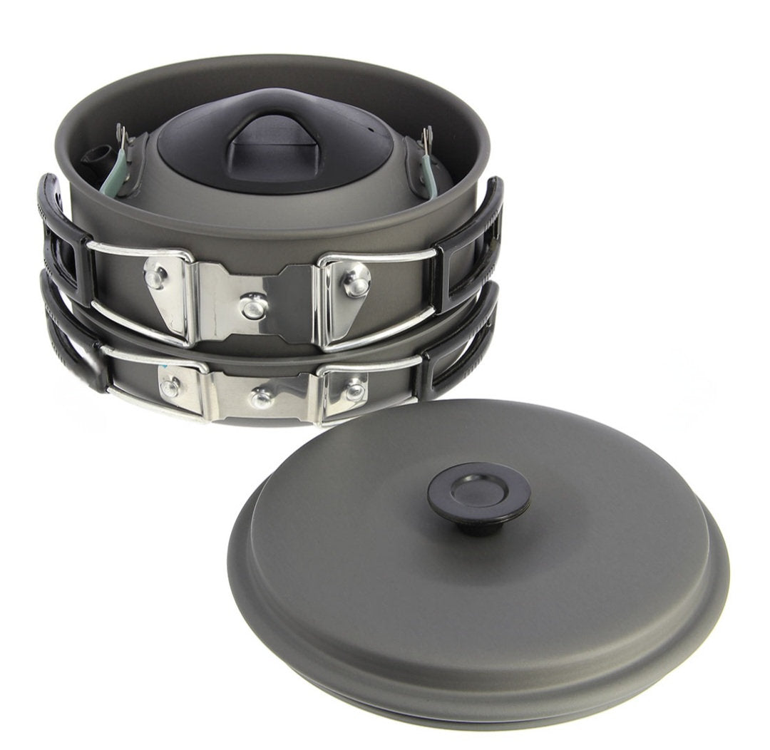 NGT Aluminium Cook Set Kettle Pot & Pan Set