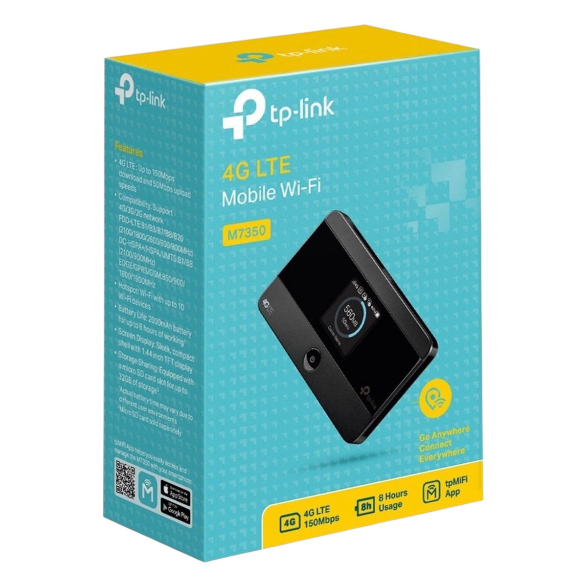 TP-Link M7350 Mobile WiFi Router Unlocked Travel Internet