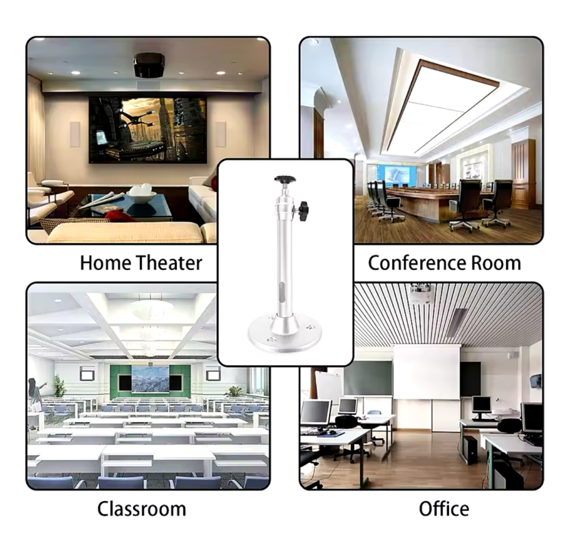Projector Wall & Ceiling Bracket 22cm