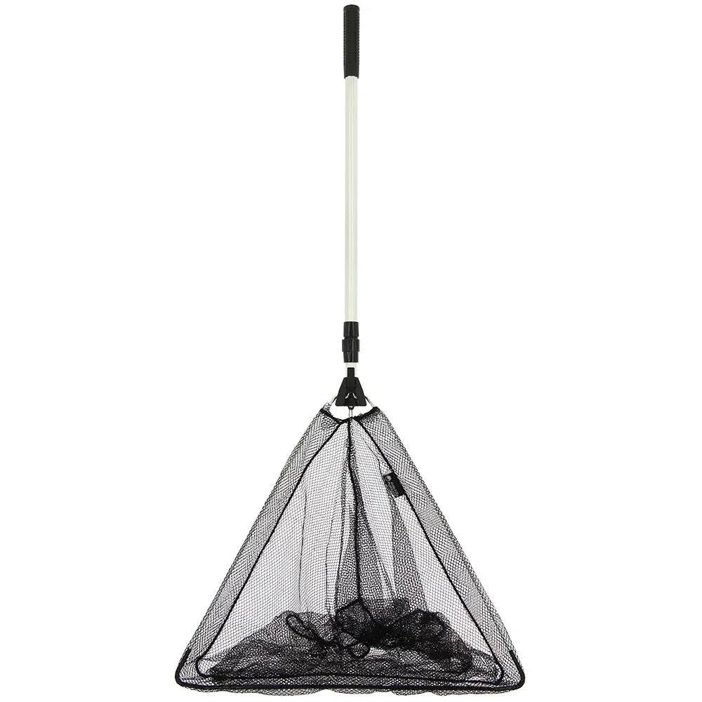 Angling Pursuits 50cm Triangular Quick Folding Net With Telescopic Handle Combo