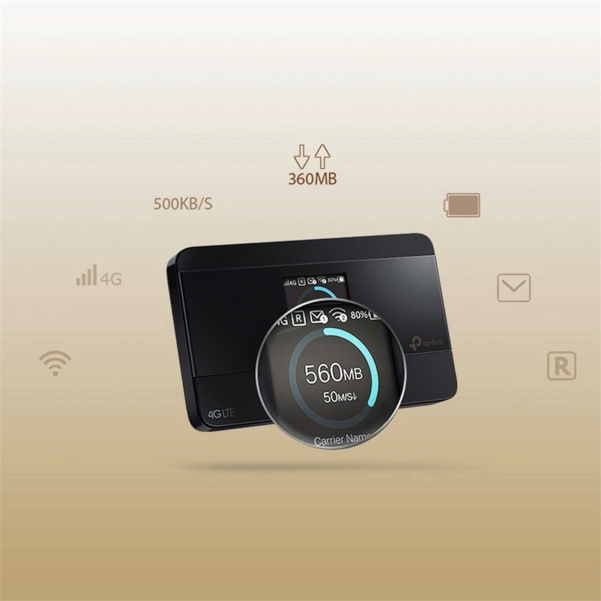 TP-Link M7350 Mobile WiFi Router Unlocked Travel Internet