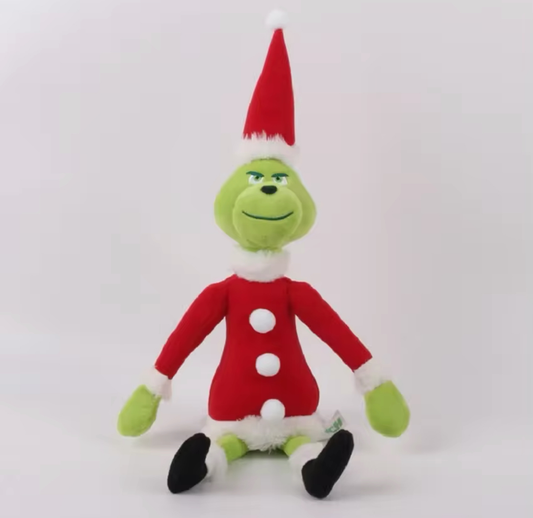 The Grinch Cute 32cm x 12cm Soft Toy & Christmas Decoration
