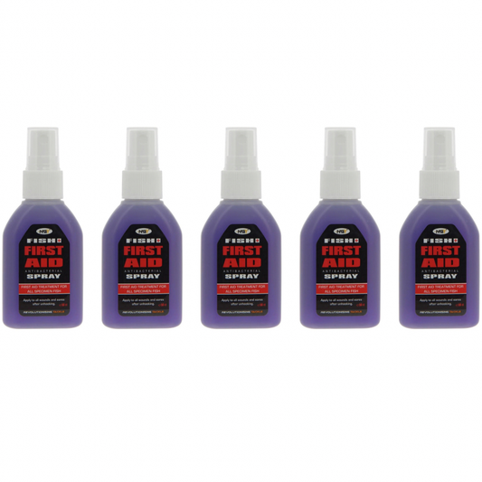 NGT Fish Aid Antibacterial 50ml Fishing Carp Care Spray Pack of 5
