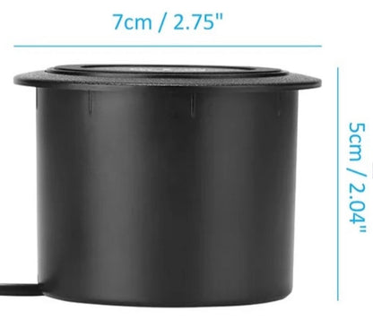 Desktop Embedded Pop Up Fast Wireless Charger With USB Ports Built In