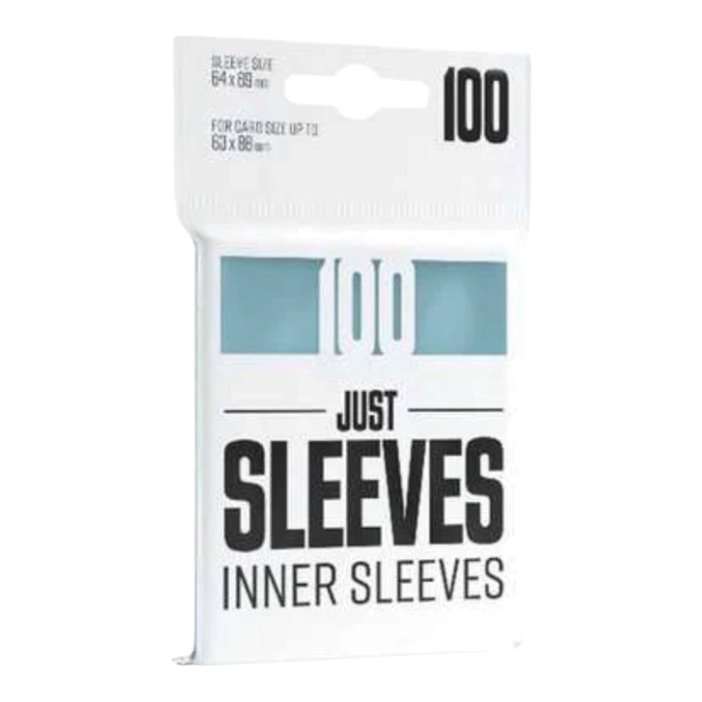 Gamegenic Just Sleeves Inner Sleeves 100 Pack 64 x 89mm