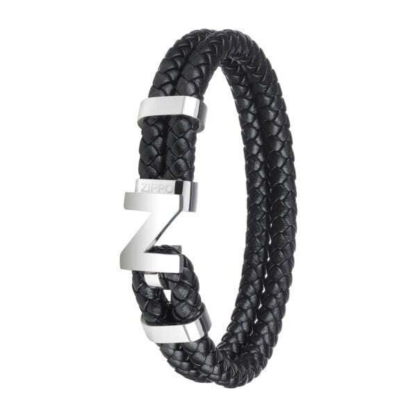 Zippo Leather Double Layer Leather Bracelet