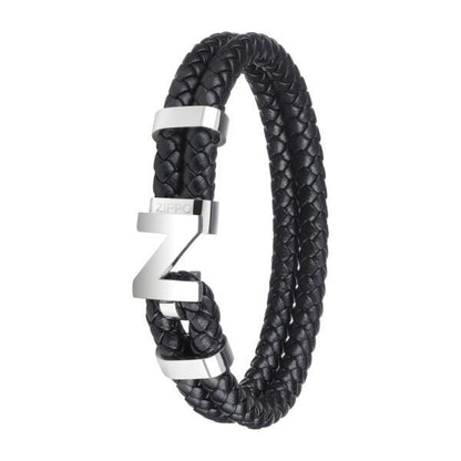 Zippo Leather Double Layer Leather Bracelet