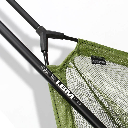 Angling Pursuits Carp Fishing 42” 2 Piece Landing Net & Staff