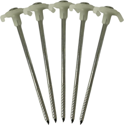 Royal Leisure Glow Rock Pegs 20 Pack Including Hard Plastic Case