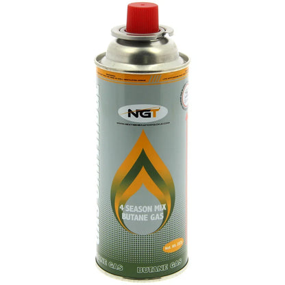 NGT 227g Butane Gas Canisters 4 Pack