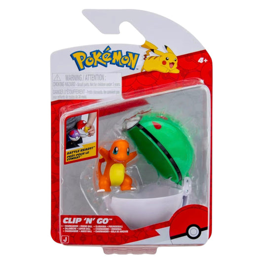 Pokémon Clip N Go Charmander & Friend Ball