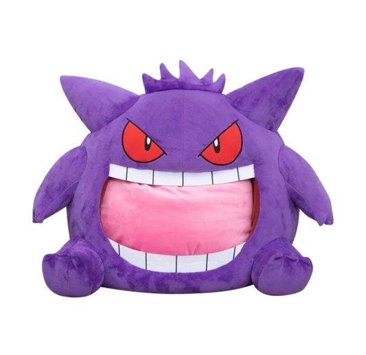 Gengar Transforming Soft Toy: Plush, Pillow, and Blanket in One