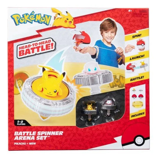 Pokémon Battle Spinner Launcher Arena Set Mew & Pikachu