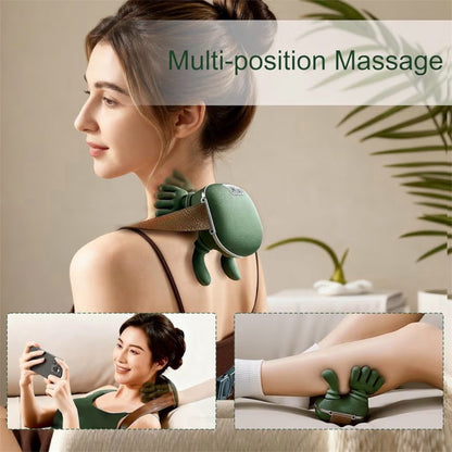 Shiatsu Portable Neck and Back Massager Electric Deep Tissue 4D Pain Relief