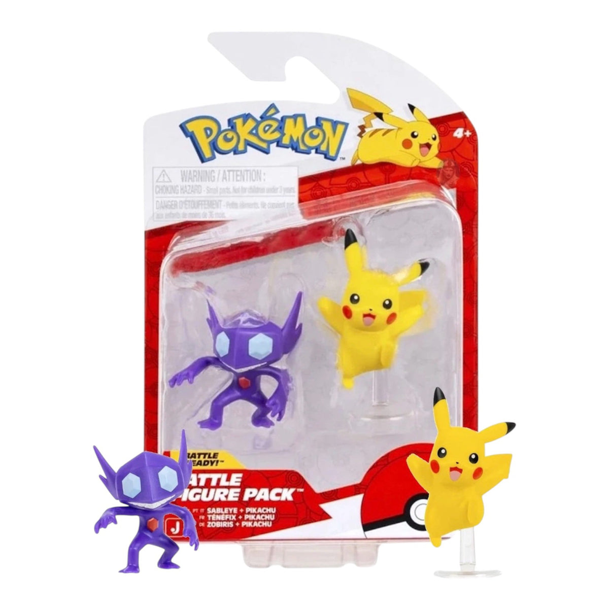 Pokémon Battle Figures Sableye & Pikachu