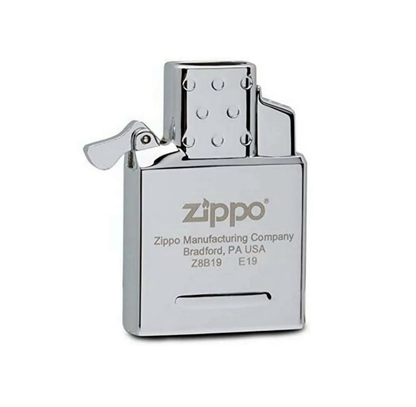 Zippo Regular Chrome Butane Refillable Double Torch Lighter Insert