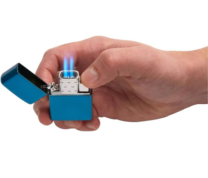 Zippo Regular Chrome Butane Refillable Double Torch Lighter Insert