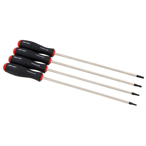 Neilsen Screwdriver Set 4 Piece Torx TRX Star X-Long Head Set CT2899