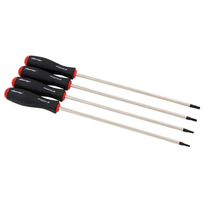 Neilsen Screwdriver Set 4 Piece Torx TRX Star X-Long Head Set CT2899