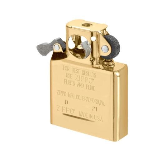 Zippo Pipe Insert Gold Flashed Refillable Insert For Regular Zippo Lighters