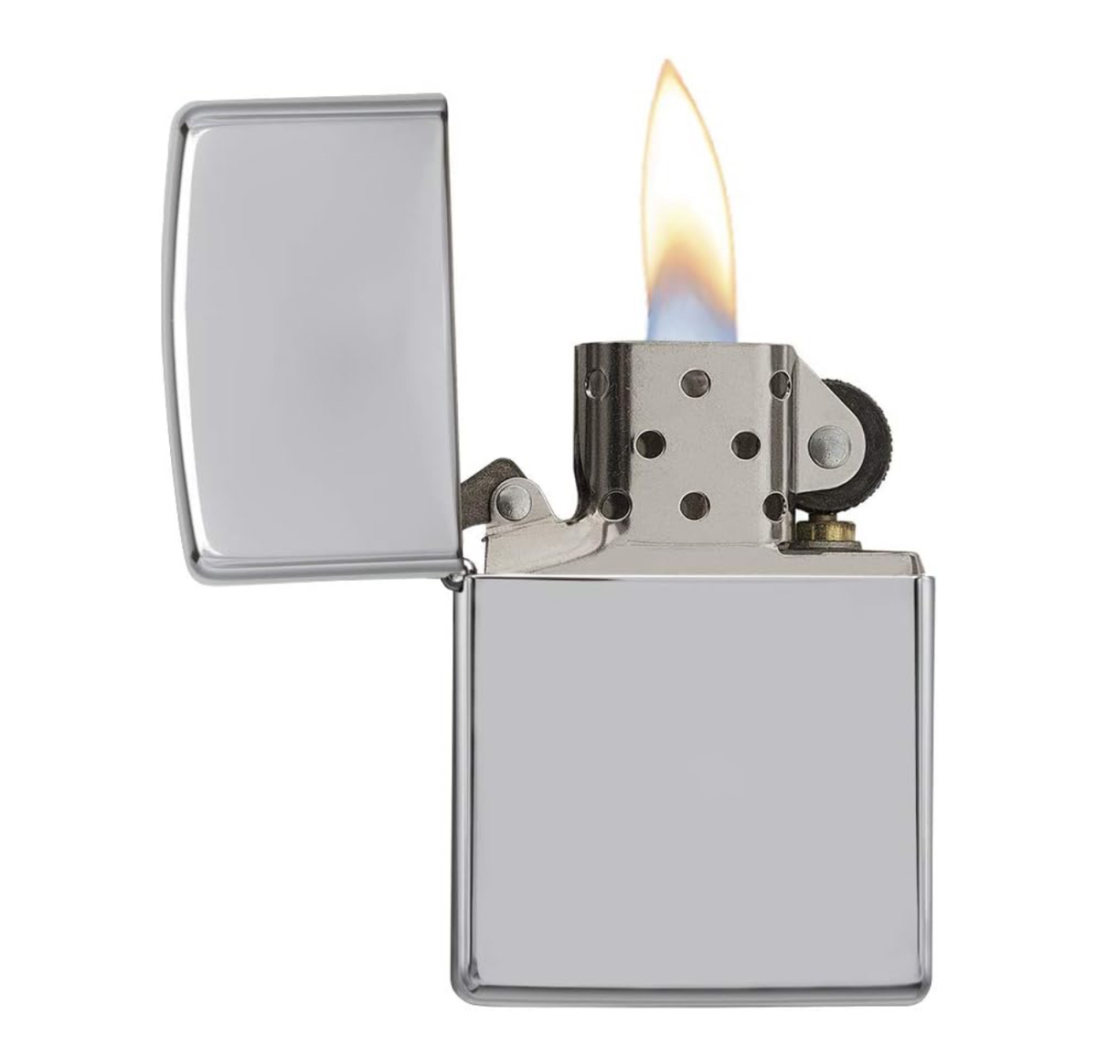 Zippo Regular High Polished Chrome Refillable Windproof Lighter