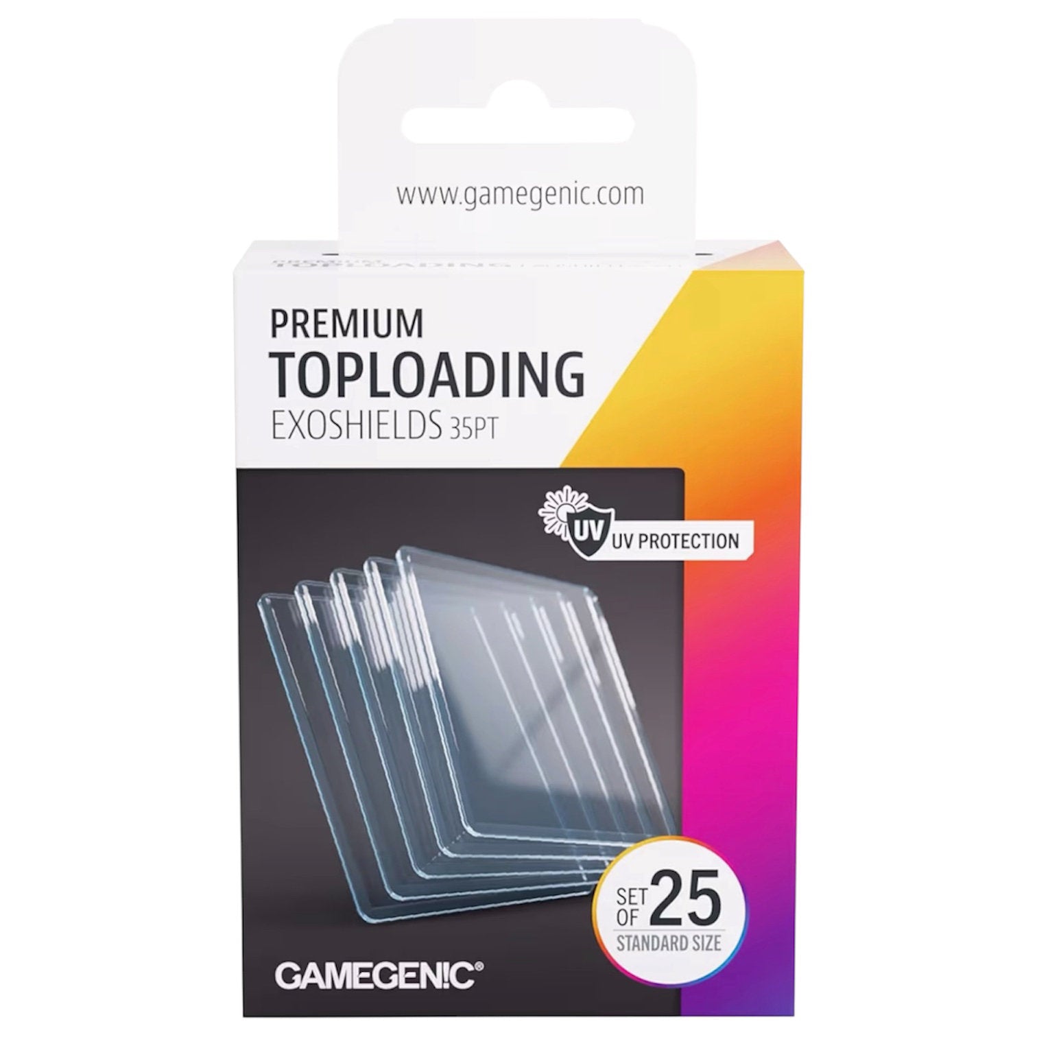 Gamegenic Premium Top Loading Exoshields 35pt 25 Pack