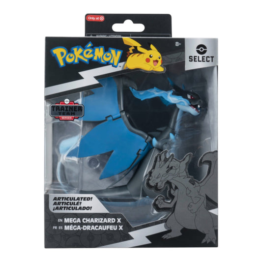 Pokémon Select Mega Charizard X 6" Super Articulated Figure