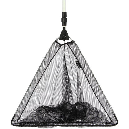 Angling Pursuits 50cm Triangular Quick Folding Net With Telescopic Handle Combo
