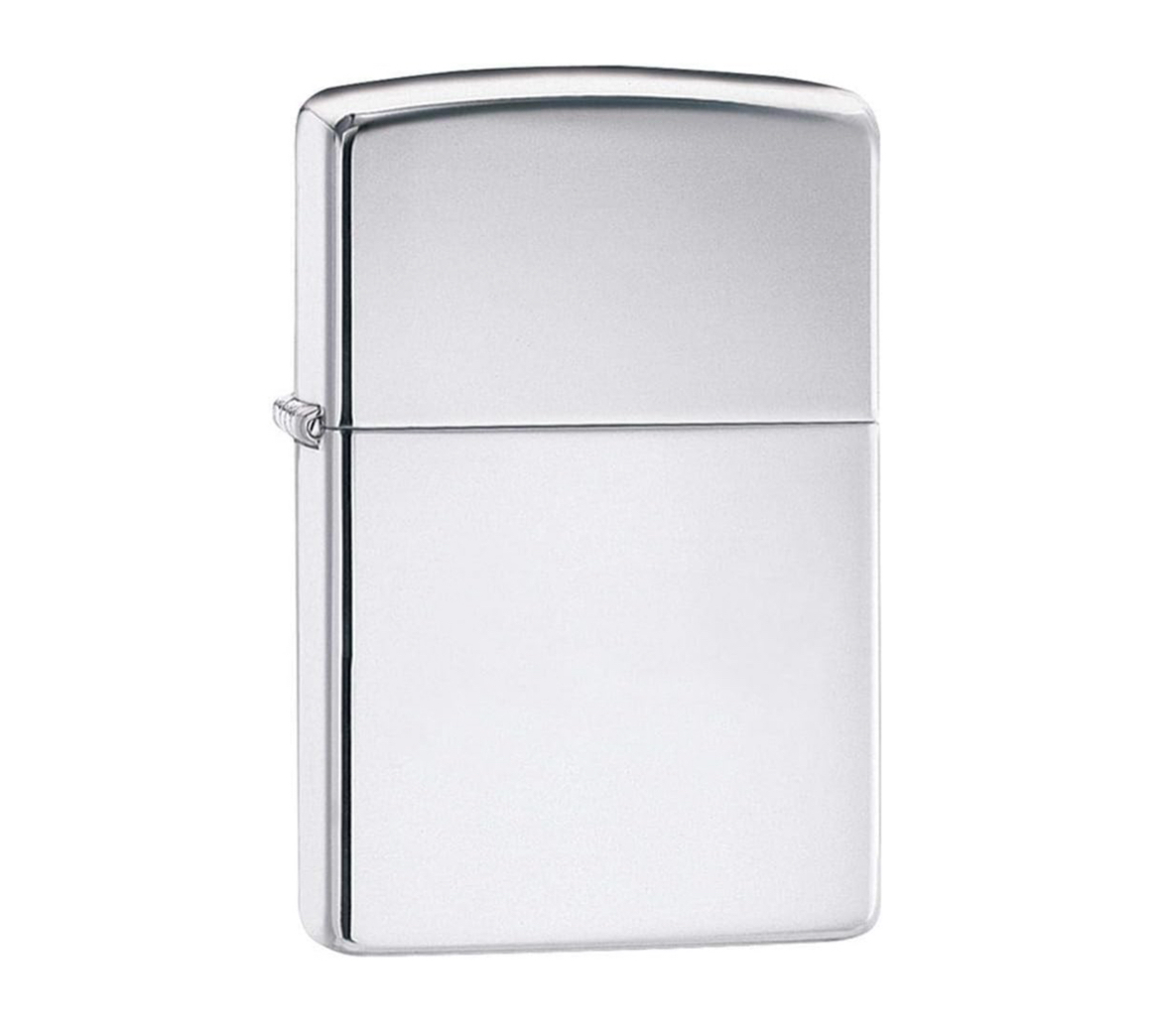 Zippo Regular High Polished Chrome Refillable Windproof Lighter