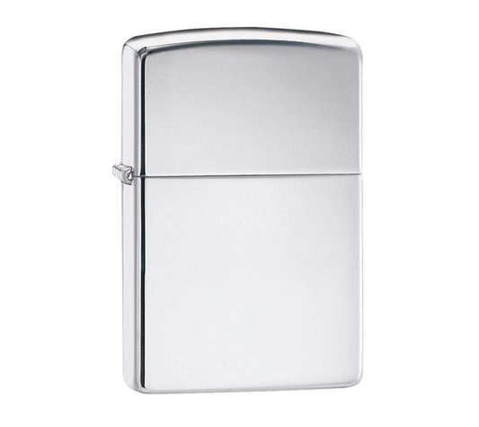 Zippo Regular High Polished Chrome Refillable Windproof Lighter