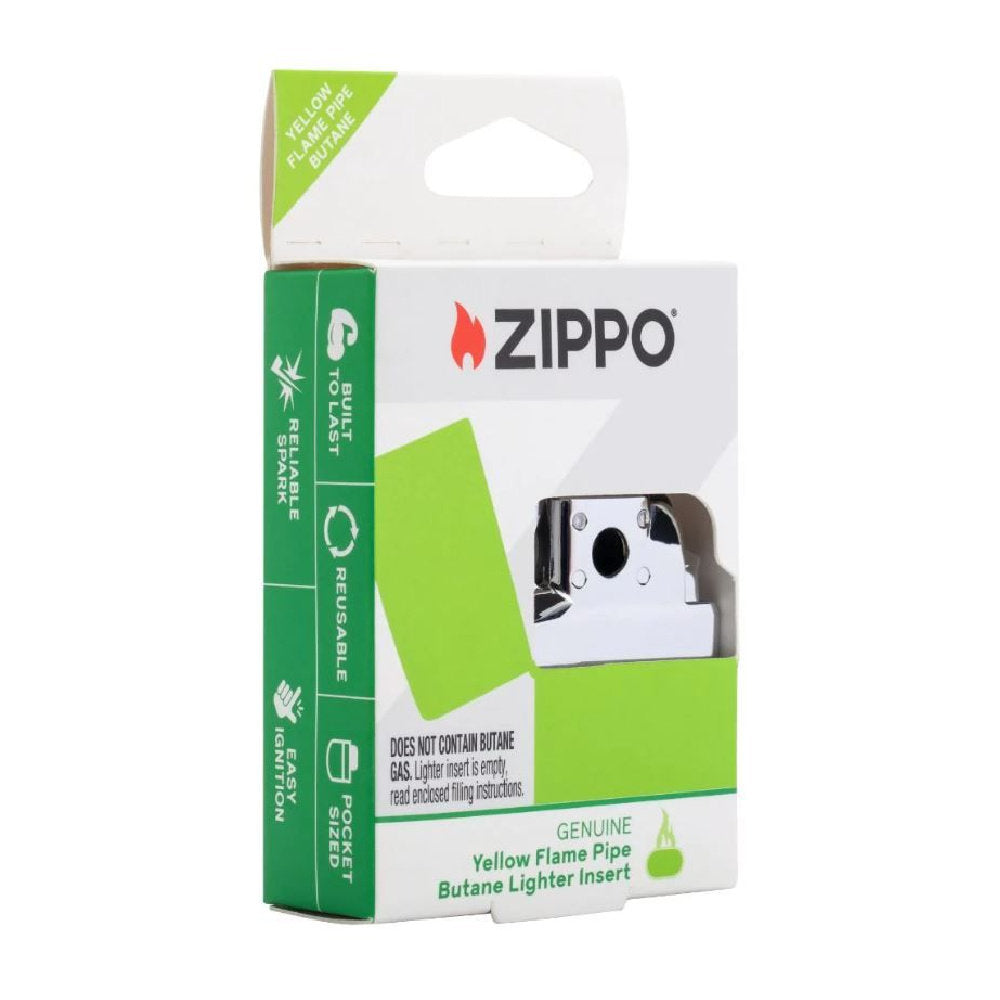 Zippo Butane Pipe Lighter Insert Yellow Flame For Regular Zippo Lighters