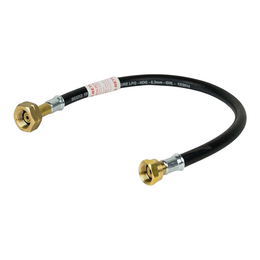 Butane Pigtail Hose 0.5m With M20 Fitting