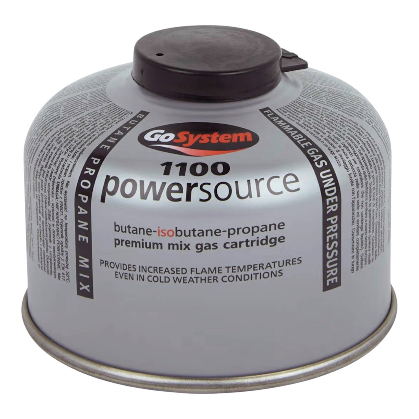 GoSystem 100g Butane Propane Gas Cartridge Camping Stove Fuel