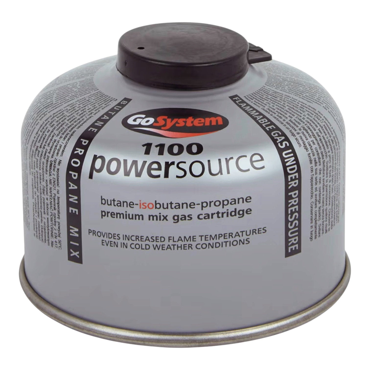GoSystem 100g Butane Propane Gas Cartridge Camping Stove Fuel