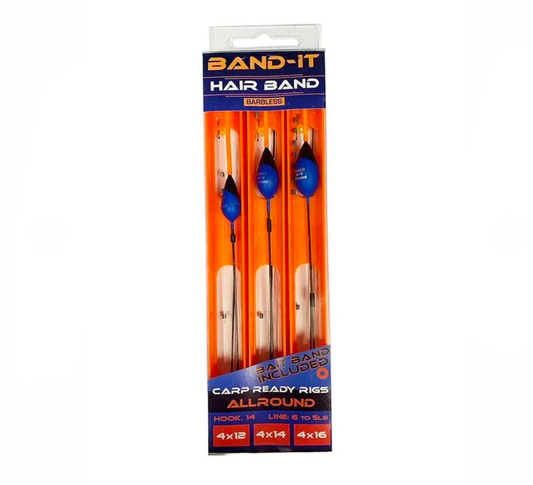 Band-It Hair Band Barbless Allround Pole Rigs