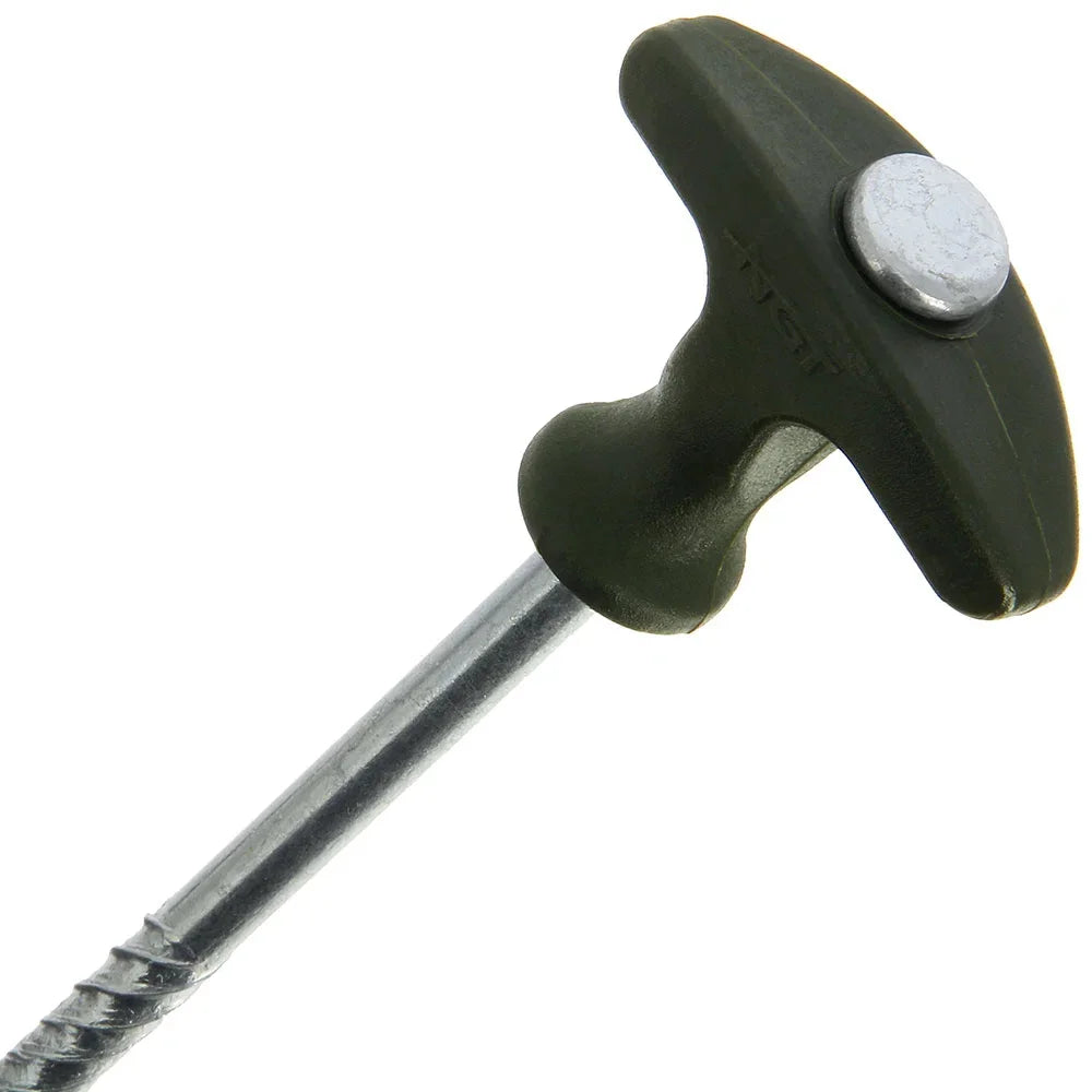 NGT Bivvy Pegs 10 x 8" Bivvy Pegs With Stoage Case