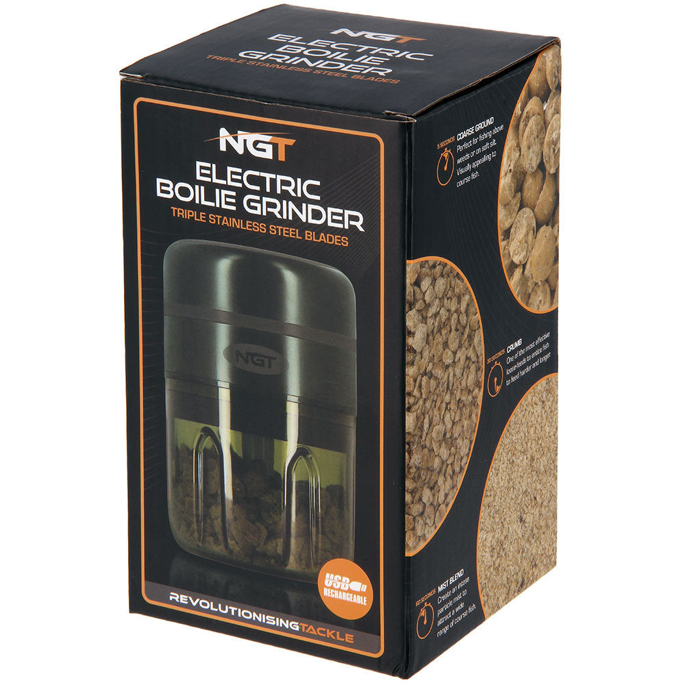 NGT Electric USB Rechargeable Boilie Grinder (35W - 1200mAH)