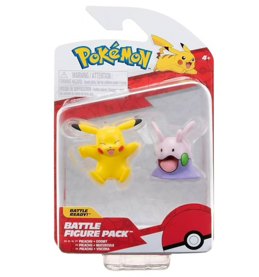 Pokémon Battle Figures Pikachu & Goomy