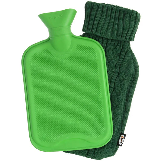 NGT Hot Water Bottle 2L Capacity With Knitted Cover