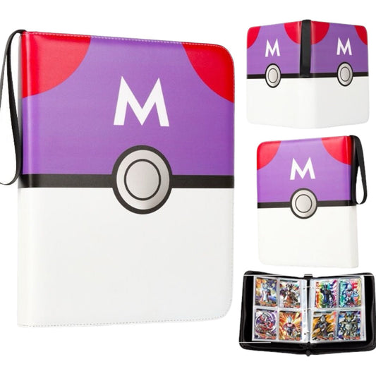Pokémon Megaball 4 Pocket Ring Binder For TCG Storage